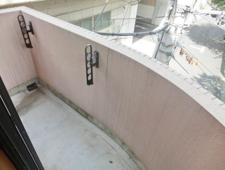 アイル阿佐谷弐番館のバルコニー