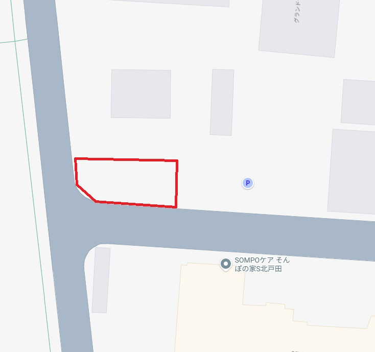 戸田市大字新曽の駐車場
