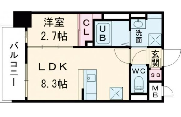 RESIDENCE花畑の間取り