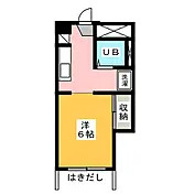 静岡市駿河区1棟売りマンション　スカイハイツA・B棟の間取り