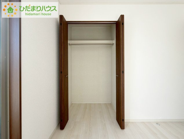 いわき市平幕ノ内　新築戸建　17号棟の収納|洋室A収納