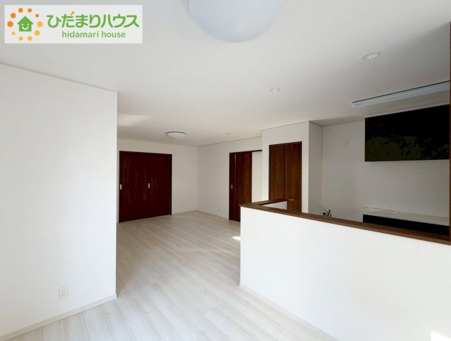 いわき市平幕ノ内　新築戸建　17号棟の居間・リビング|お子様が元気に遊べる広々としたリビングです。