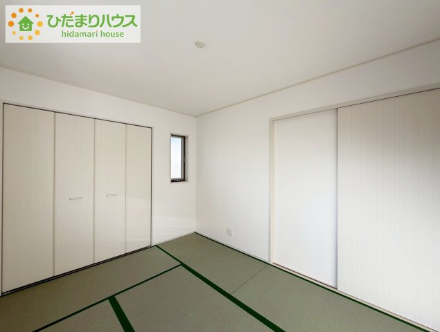 いわき市平幕ノ内　新築戸建　20号棟の和室|すぐ横になれる和室は、みんなの憩いの場(*^-^*)