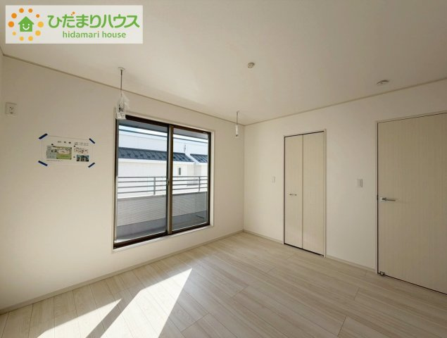 いわき市平幕ノ内　新築戸建　20号棟の洋室|ベッドを置いても余裕の広さがあります。パソコンや趣味のスペースなどインテリアを考えるのも楽しみですね！