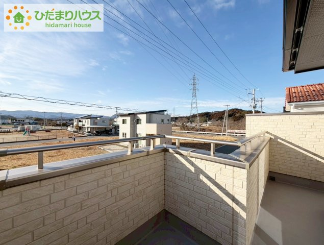 いわき市平幕ノ内　新築戸建　20号棟のバルコニー|バルコニーB