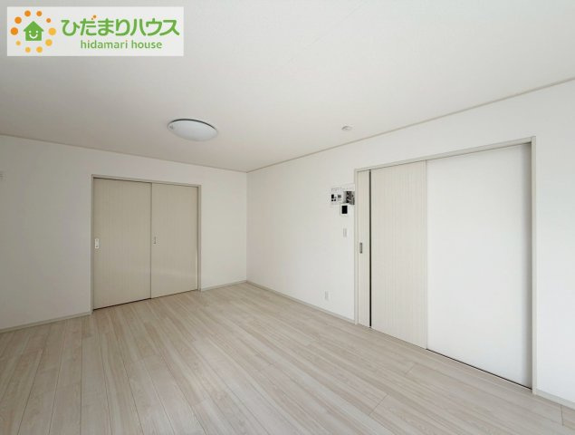 いわき市平幕ノ内　新築戸建　20号棟の居間・リビング|早くお仕事終わらせて、家に帰りたくなるようなリビングです(^^♪