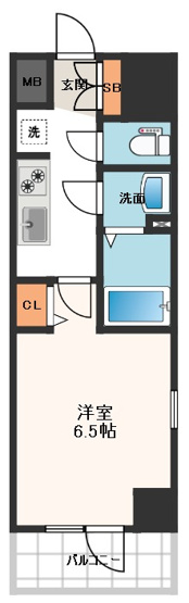 【間取り】 | City Lux Namba South