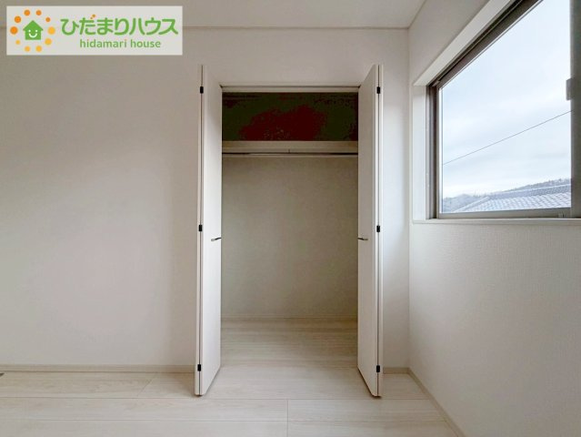 いわき市内郷内町　新築戸建　2号棟の収納|洋室B収納