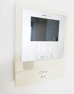 【セキュリティ】 | アムールむつみⅡ | モニター付きインターフォンです。（同仕様です。）
