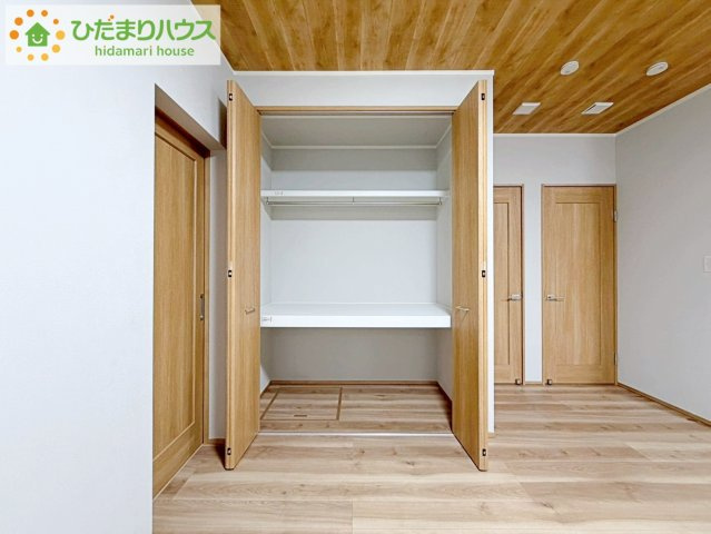 いわき市久之浜町エコタウン館の山（3-15）　新築未入居の収納|掃除機や買い溜めしたい日用品をしまうのに便利です！