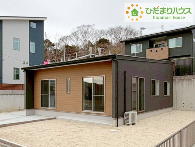 いわき市久之浜町エコタウン館の山（3-15）　新築戸建の外観|人気の平屋一戸建て！(^^)/