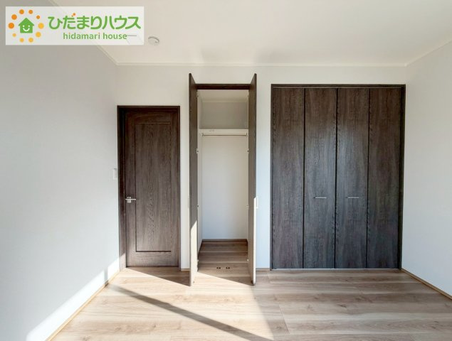 いわき市久之浜町エコタウン館の山（2-6）　新築未入居の収納|たっぷり収納いただけるので、毎日のコーディネートも楽しくなります♪
