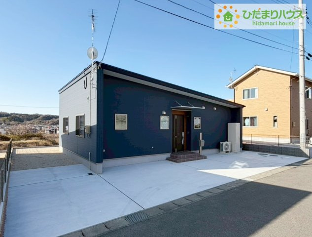 いわき市久之浜町エコタウン館の山（2-6）　新築未入居の外観|人気の平屋一戸建て！(^^)/