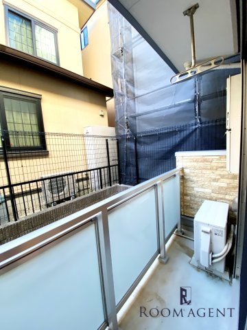 ゼオ志賀本通のバルコニー