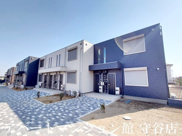 仮称）Novガーデンハウス谷田部　FG棟の外観