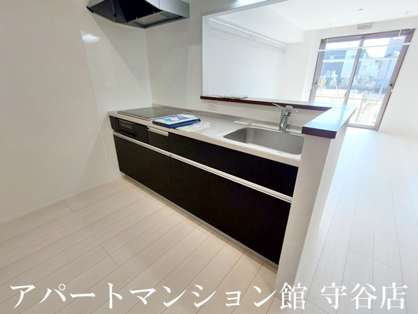 仮称）Novガーデンハウス谷田部　FG棟のキッチン