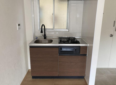 【キッチン】 | 八代マンション | コンパクトなキッチンで掃除もラクラク