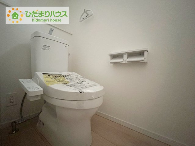 郡山市御前南第７　2号棟　新築戸建のトイレ|トイレは1F、2F共に完備！取り合いになることがありませんね(^^)/