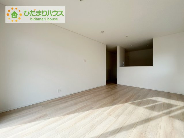 郡山市御前南第７　2号棟　新築戸建の居間・リビング|早くお仕事終わらせて、家に帰りたくなるようなリビングです(^^♪