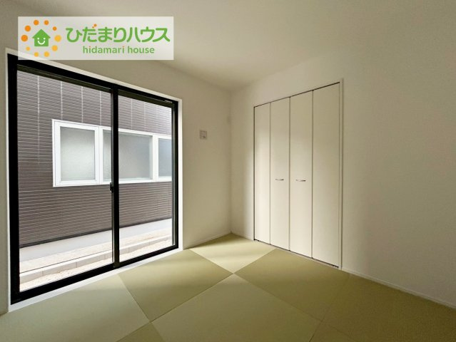 郡山市菜根三丁目の和室|小さなお子さまのいる方におすすめ！リビング横の和室でお子様が遊んでる様子も確認できます(^^)/