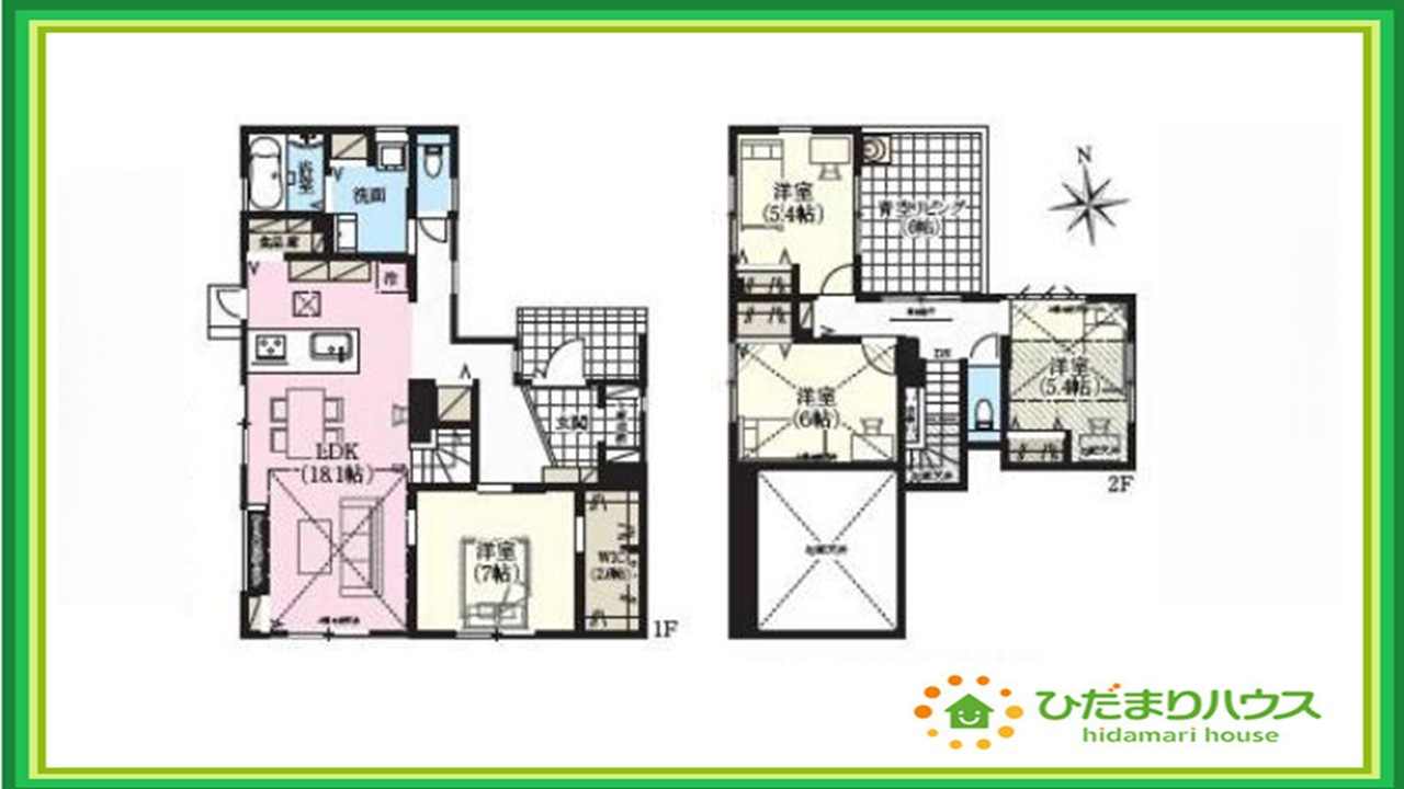 郡山市富久山町　新築戸建　２号棟
