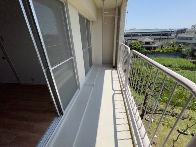 西芦屋グリーンハウスのバルコニー