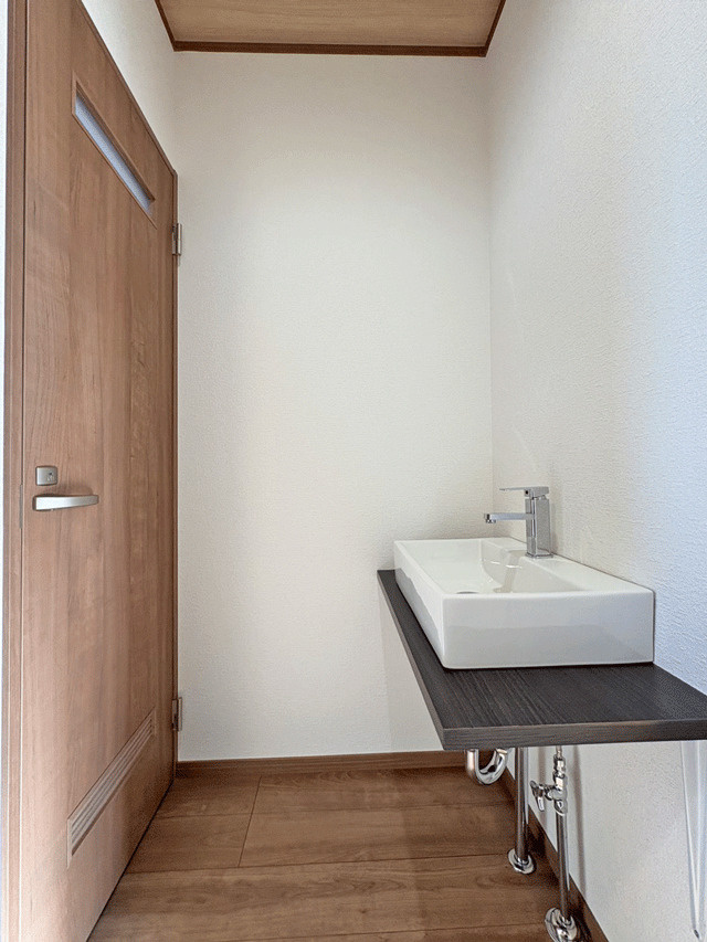 仙台市若林区今泉2丁目　未入居物件♪の洗面所