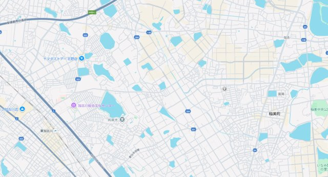 【地図】 | 加古郡稲美町中村　土地