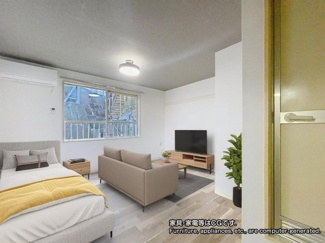 【居間・リビング】 | リベラルC | ※ほかのお部屋のモデルルーム時の写真を使用しております。