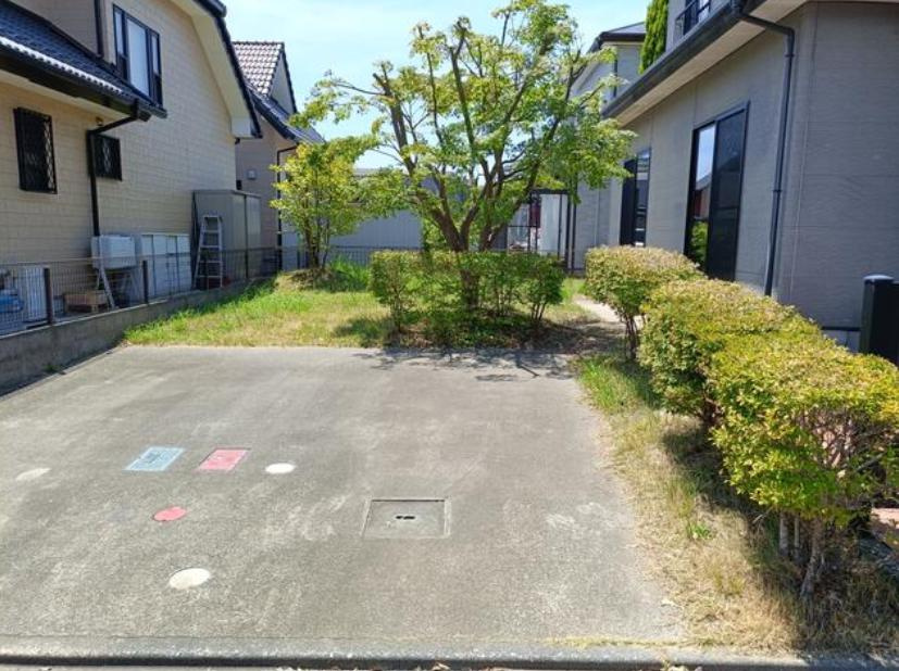 いわき市草木台4丁目　中古戸建の庭