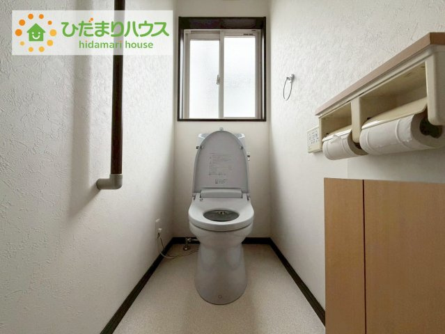 いわき市鹿島町米田字塙　中古戸建　のトイレ|家計に嬉しい節水仕様のトイレです!(^^)!