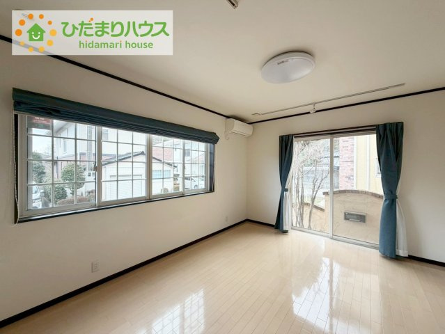 いわき市鹿島町米田字塙　中古戸建　の居間・リビング|早くお仕事終わらせて、家に帰りたくなるようなリビングです(^^♪