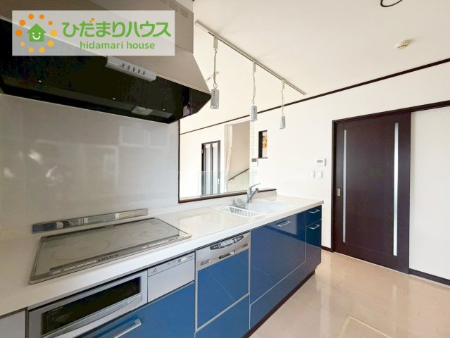 いわき市鹿島町米田字塙　中古戸建　のキッチン|IHコンロでお子様とご一緒にお料理はいかがでしょうか(^^)/