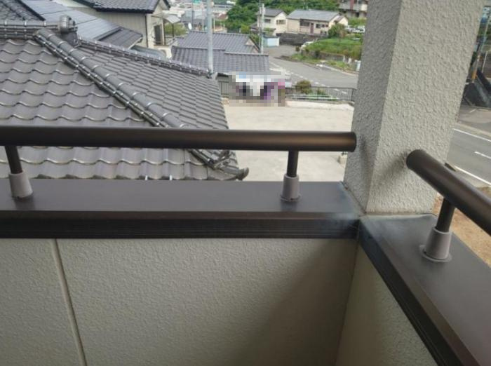 いわき市内郷高坂町立野　中古戸建のバルコニー