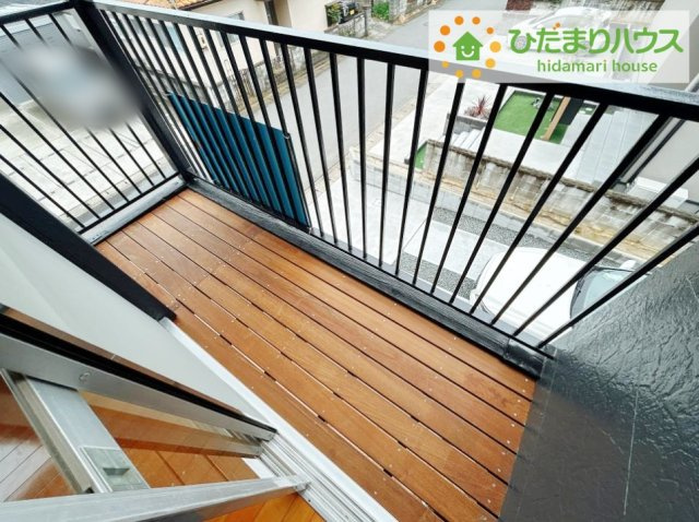 いわき市若葉台1丁目　中古戸建のバルコニー