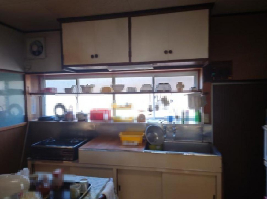 いわき市常磐湯本町天神　中古戸建のキッチン