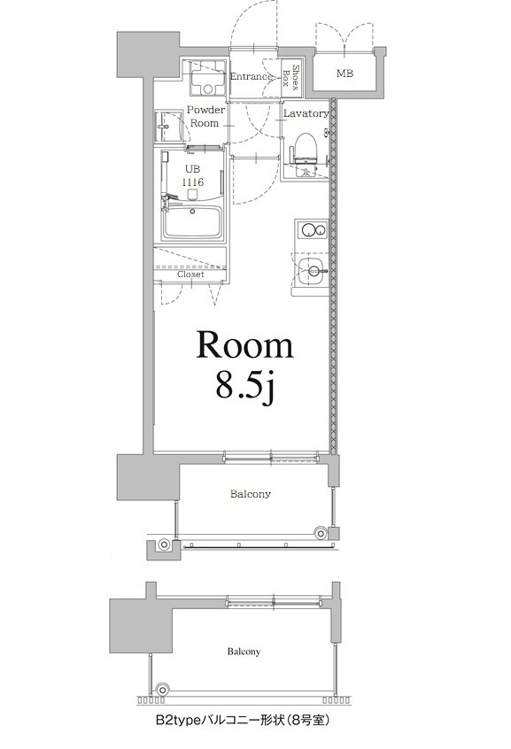 新品家具付きマンション春吉15(KaGood福岡)
