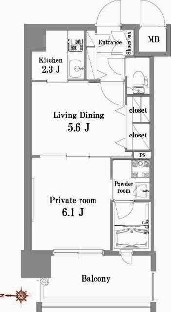 新品家具付きマンション美野島35(KaGood福岡)
