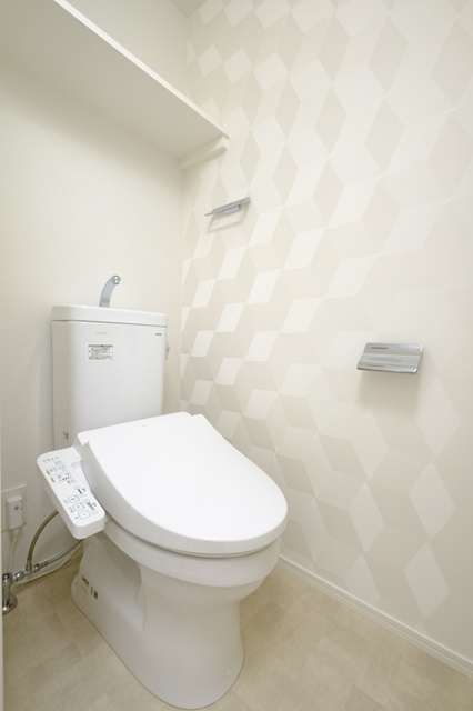 新品家具付きマンション美野島30(KaGood福岡)のトイレ|シンプルで使いやすいトイレです