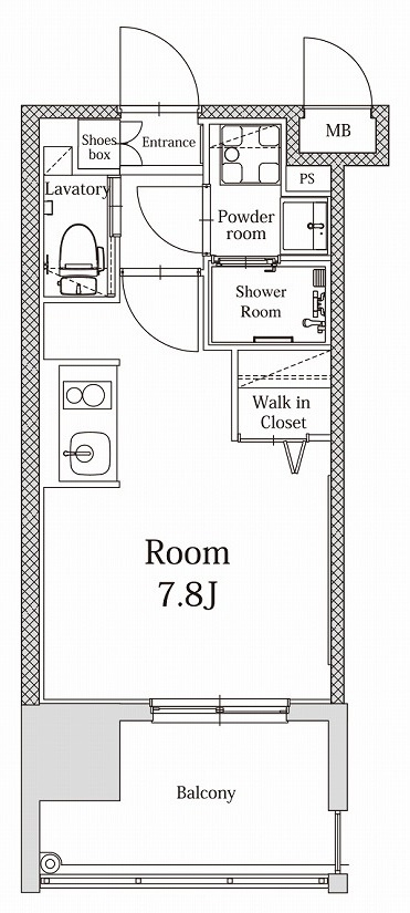 新品家具付きマンション白金24(KaGood福岡)