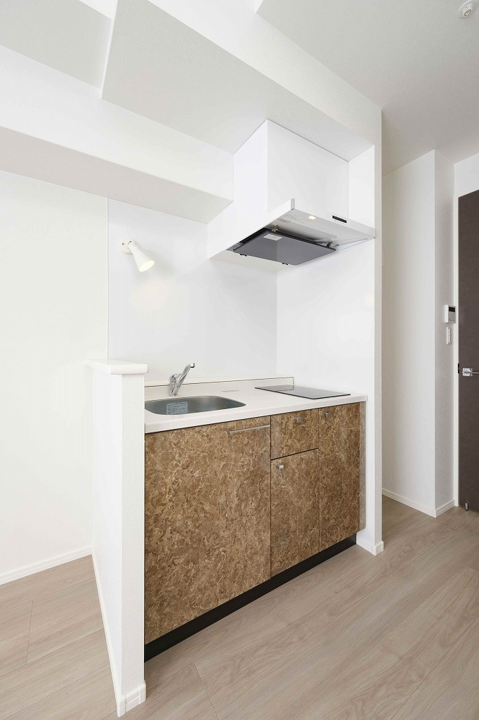 新品家具付きマンション白金24(KaGood福岡)のキッチン|キッチンでお料理をお楽しみください