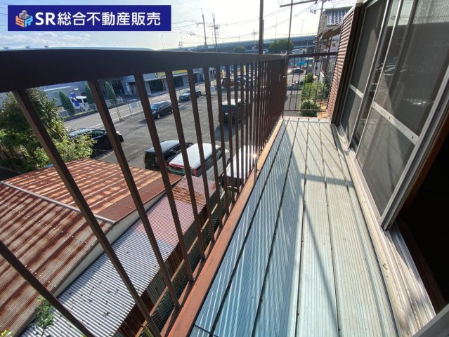 三島2丁目中古戸建のバルコニー|南向きのバルコニーで陽当たり良好で洗濯物が乾きやすいです♪