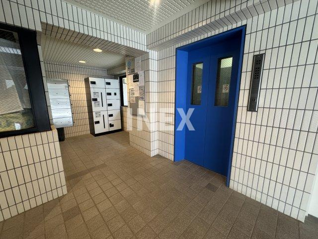 横浜市港北区大豆戸町の賃貸マンションのロビー