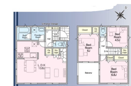 越谷市東越谷10　全２棟の画像