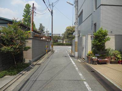 押おいけの周辺|前面道路