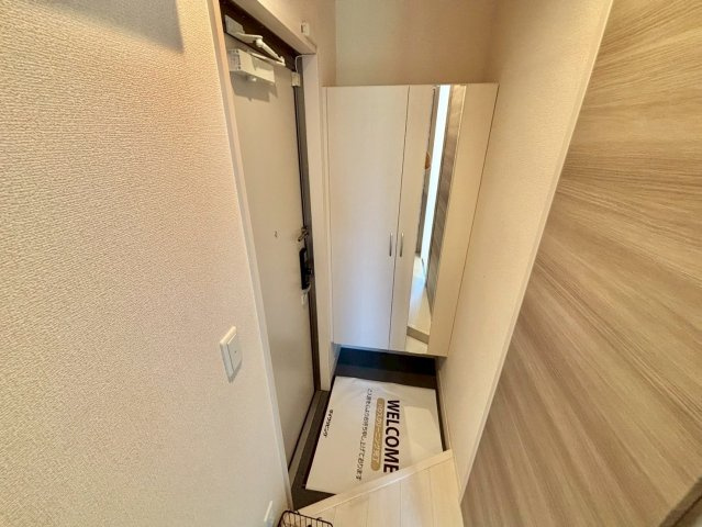 ラフィーネ亀山の玄関