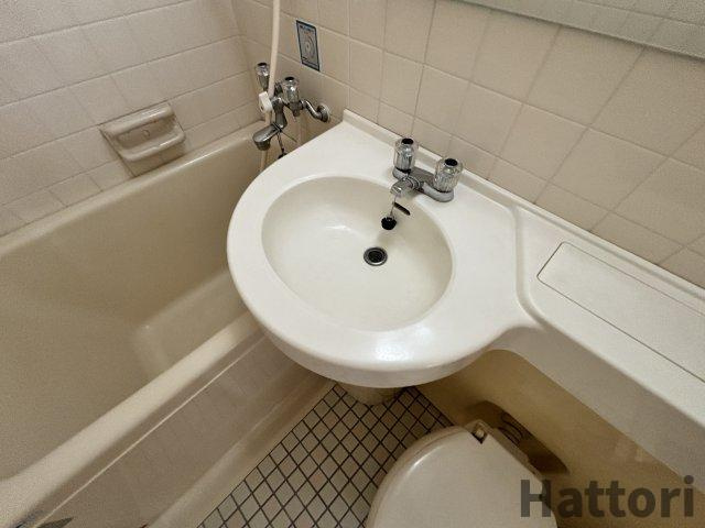 メゾン豊中パート16の洗面所