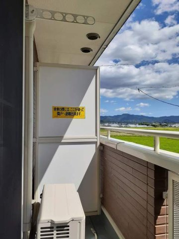 カーサ・エテルノのバルコニー