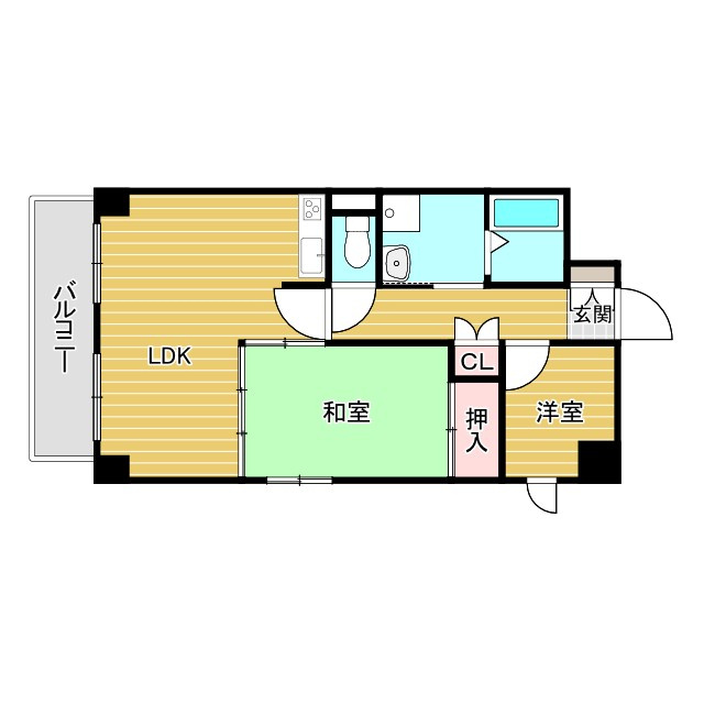 空港リブレ大阪屋の間取り