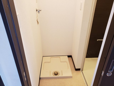 【洗面所】 | クリアパール垂水 | 室内洗濯機置場☆神戸市垂水区　クリアパール垂水　賃貸☆